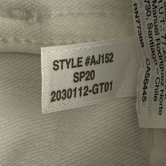 MADEWELL Women White 10" High Rise Skinny Crop Jeans Sz 29 AJ152 $135 NWT - Picture 14 of 14